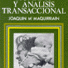 INTIMIDAD HUMANA Y ANÁLISIS TRANSACCIONAL